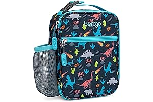 Dinosaur Kids Insulated Lunch Tote: Ideal for Adventure-Loving Little Explorers