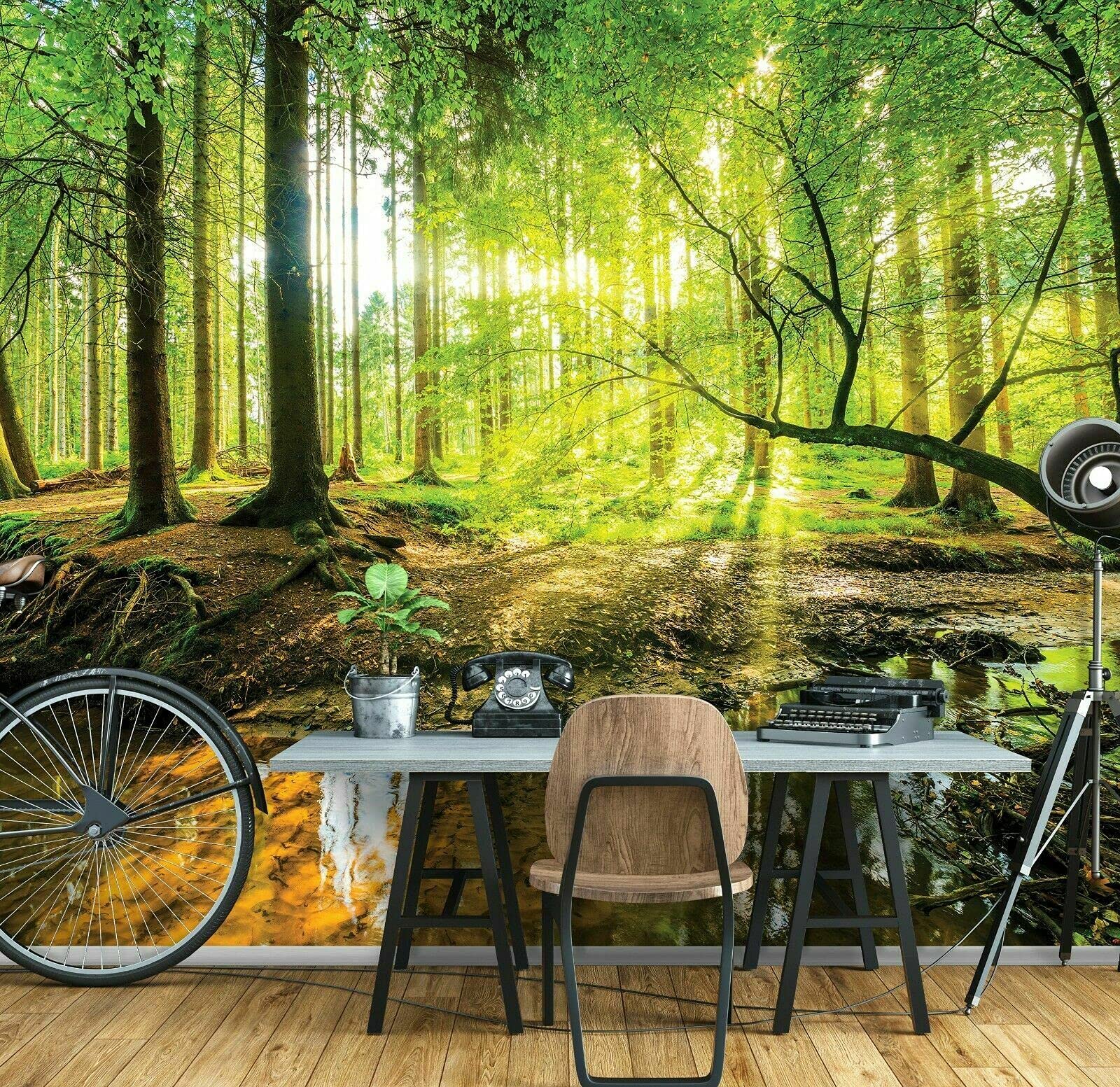 WallArena Fototapeta włókninowa, Las, 416x254cm