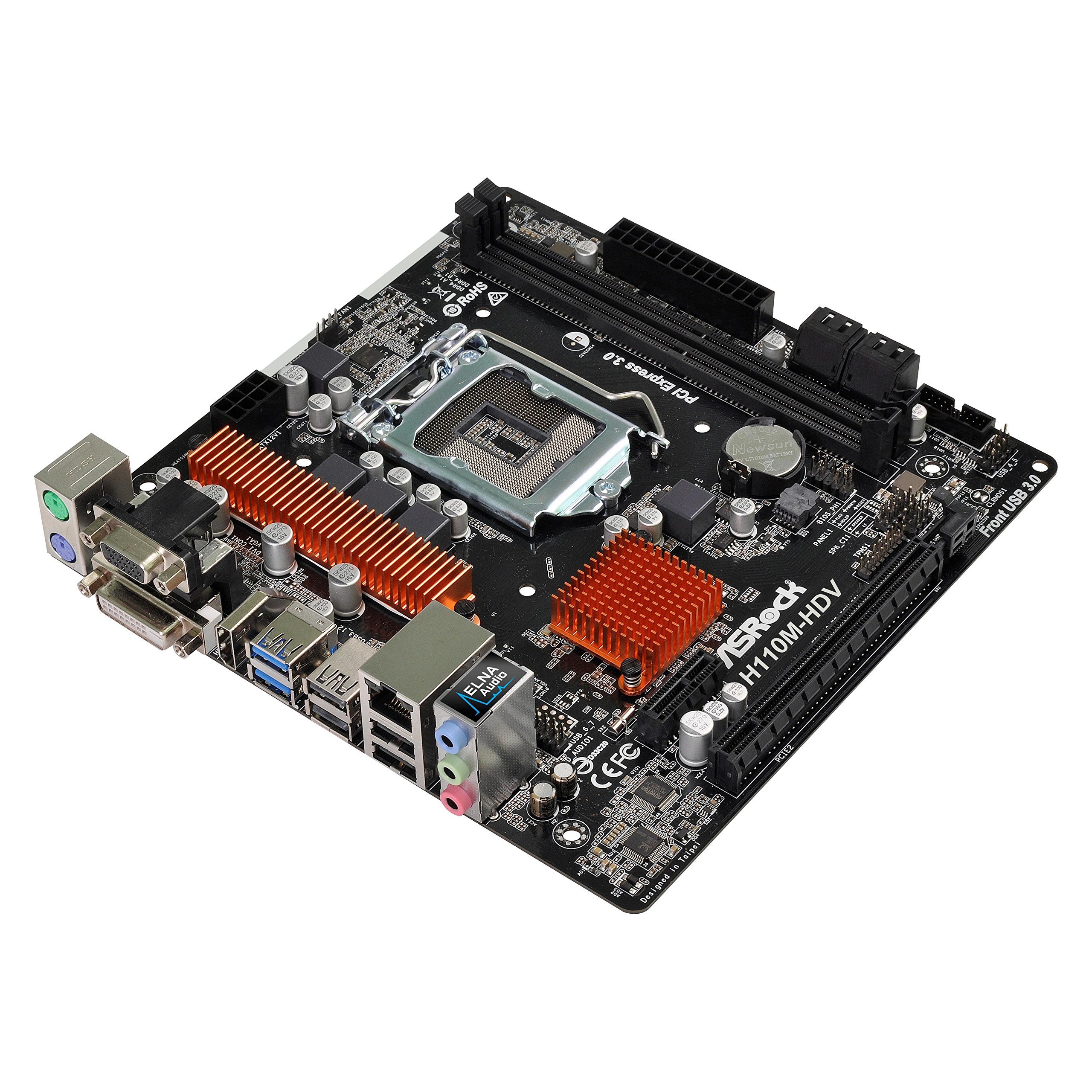 Amazon.com: ASRock MB 1151 H110M-HDV 3.0 (D,HDMI,USB3) : Electronics