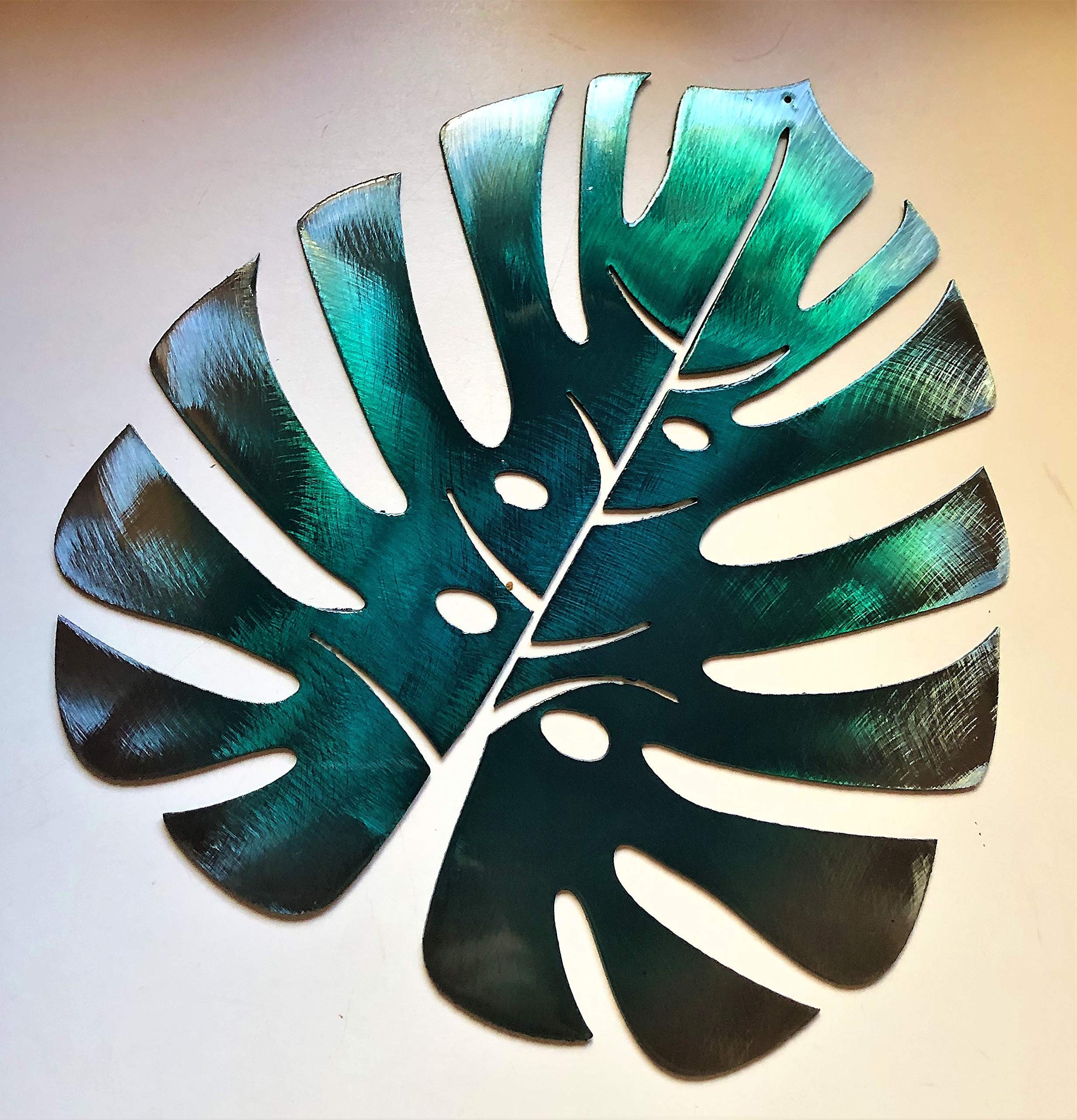 Monstera Metal Wall Art Accent 11