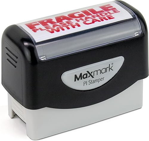 Miniatura 7 de No doblar (1) sello preentintado - tinta roja (grande)