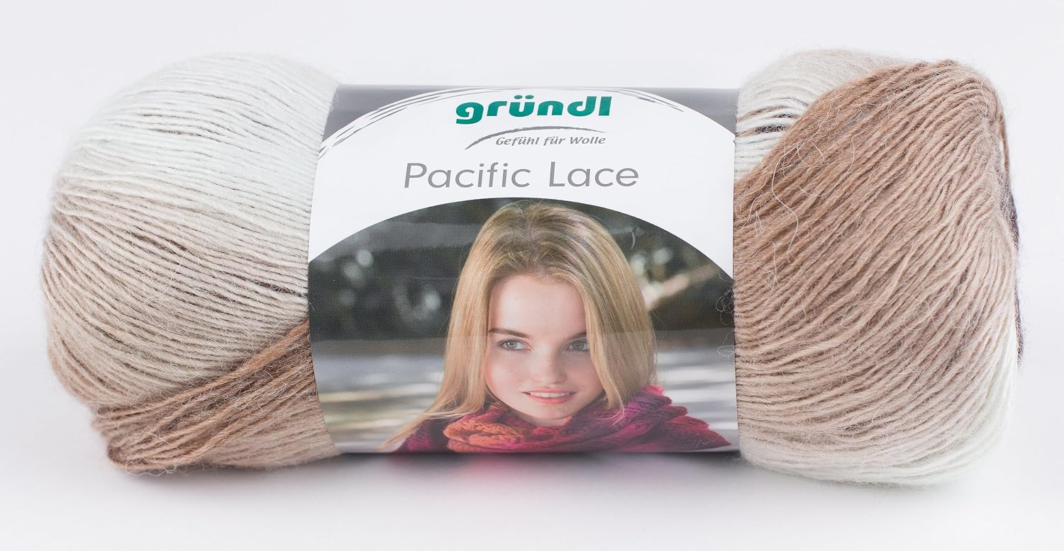 Gründl Pacific Lace Pack of 5, Sand 05, 5x 100g 5P3506-05 - Image 4