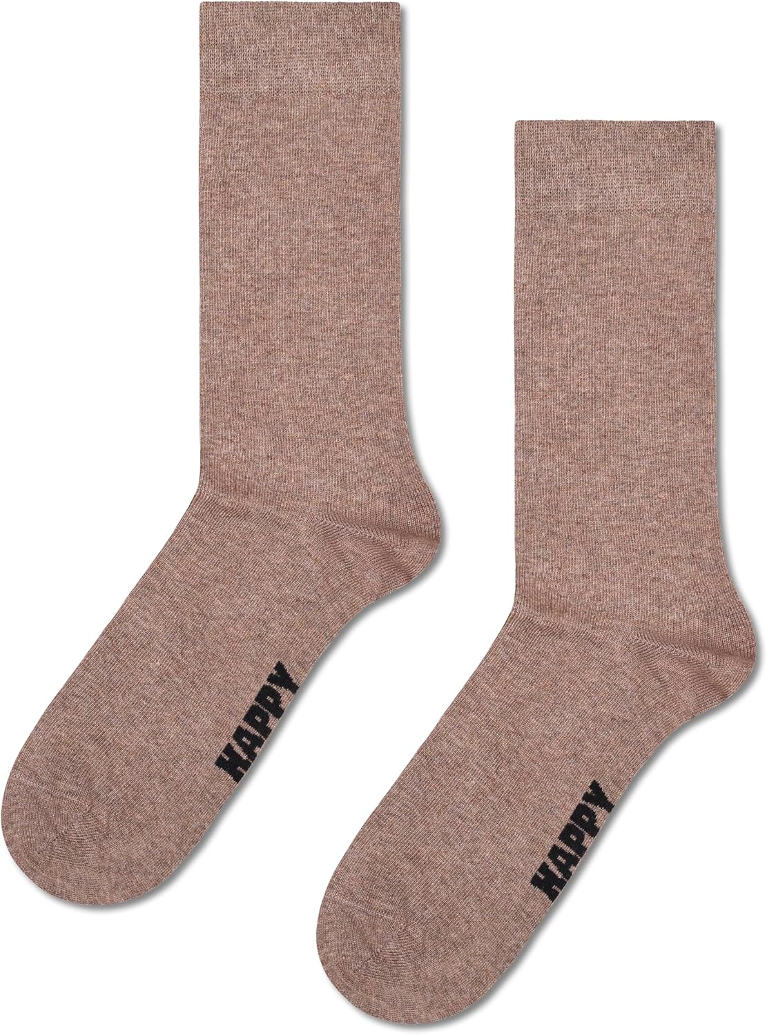 Happy Socks 3-Pack Football Socks, Beige, M/L