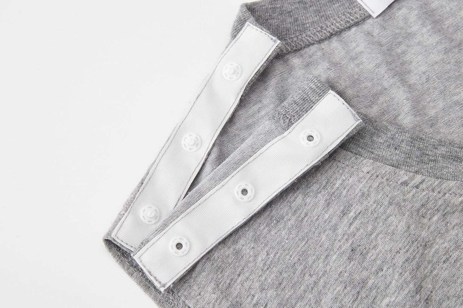 Unisex Shoulder Surgery Shirts, Comfy After Surgery Clothes, Rotator Cuff Recovery Snap-Access Tank Tops - Image 5