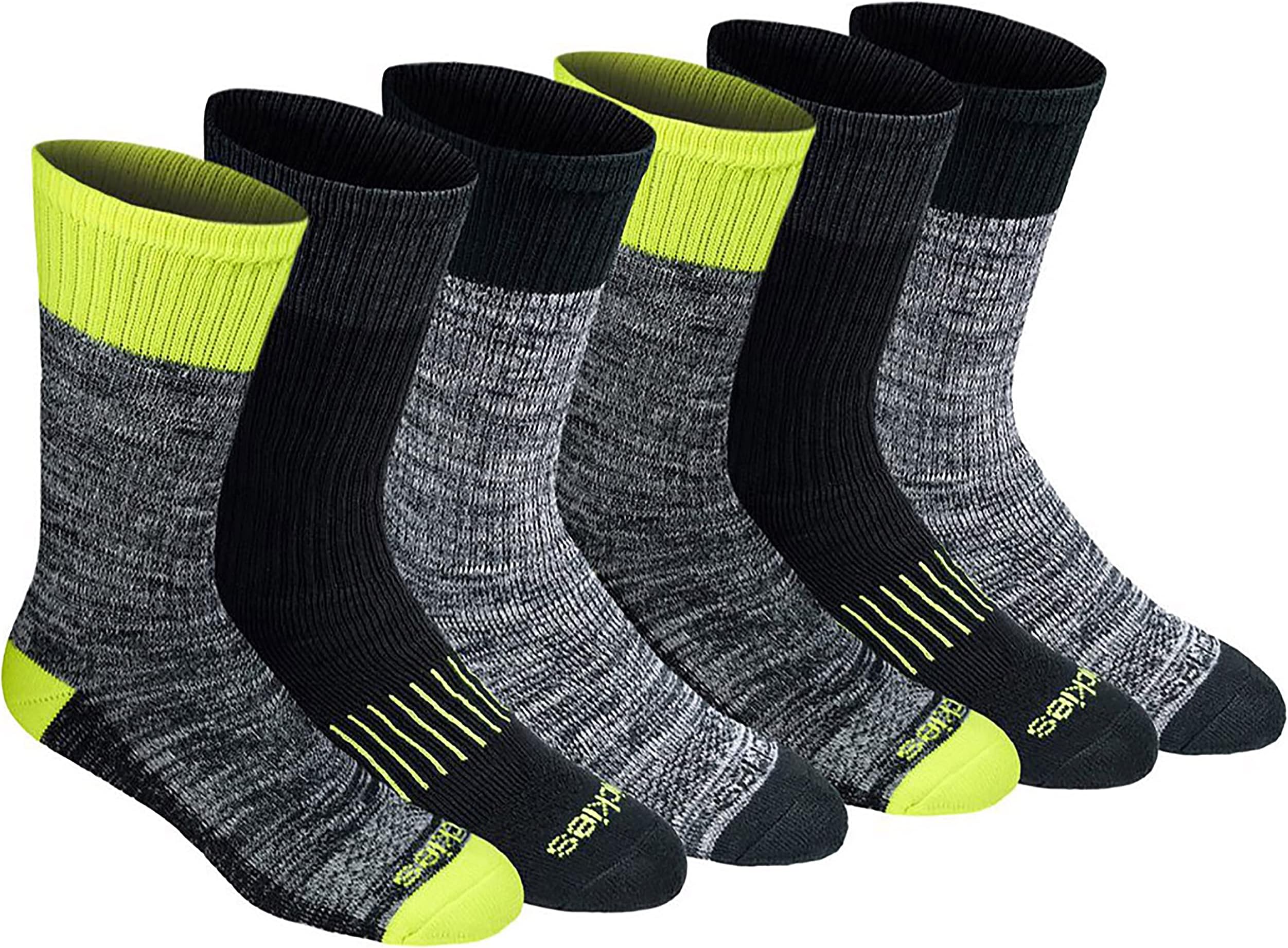 Men's Dri-Tech Original Moisture Control Crew Socks, Available in M-XXL (6, 12, 18 Pairs)