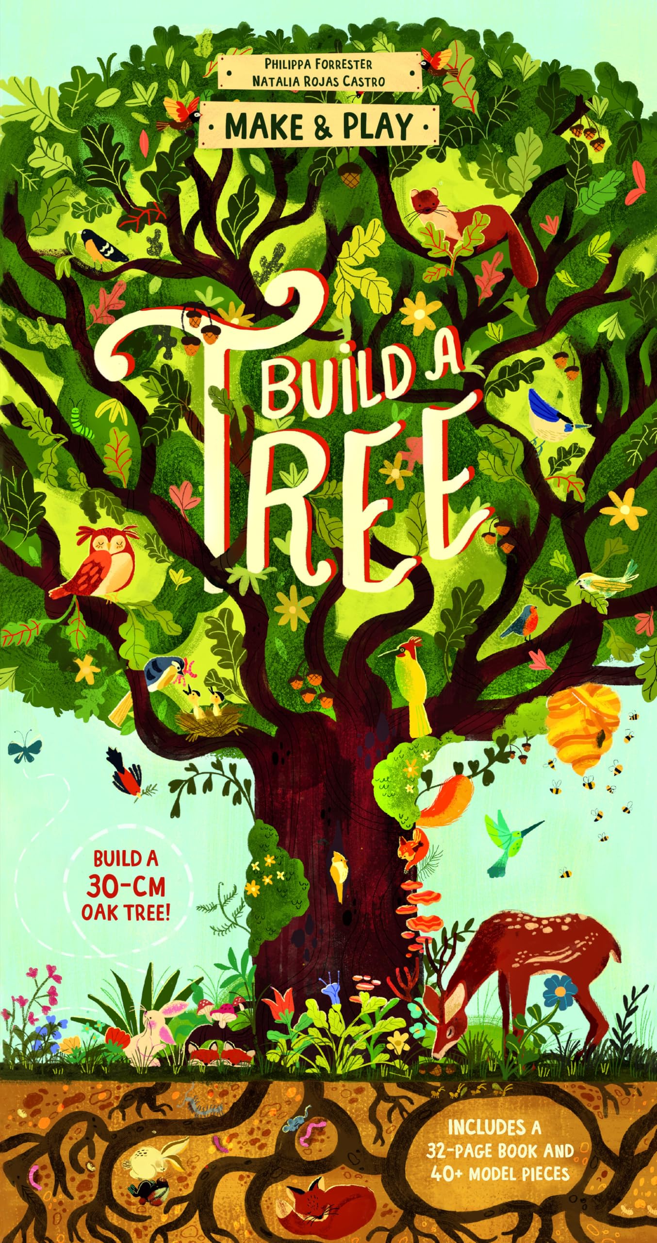 Make and Play: Build A Tree by Philippa Forrester, Natalia Ro... - 9781836005292