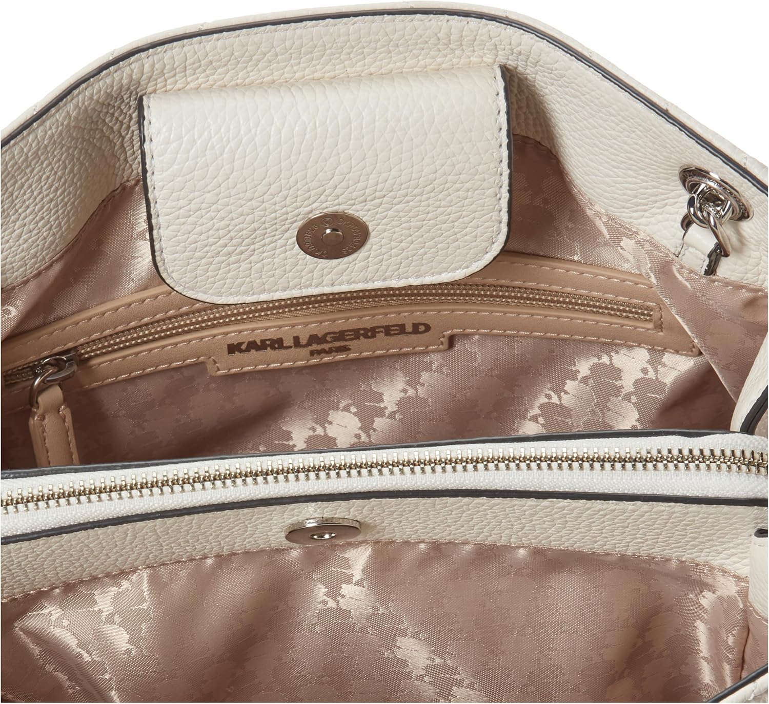 Karl Lagerfeld Paris womens Charlotte Chain Tote - Image 6