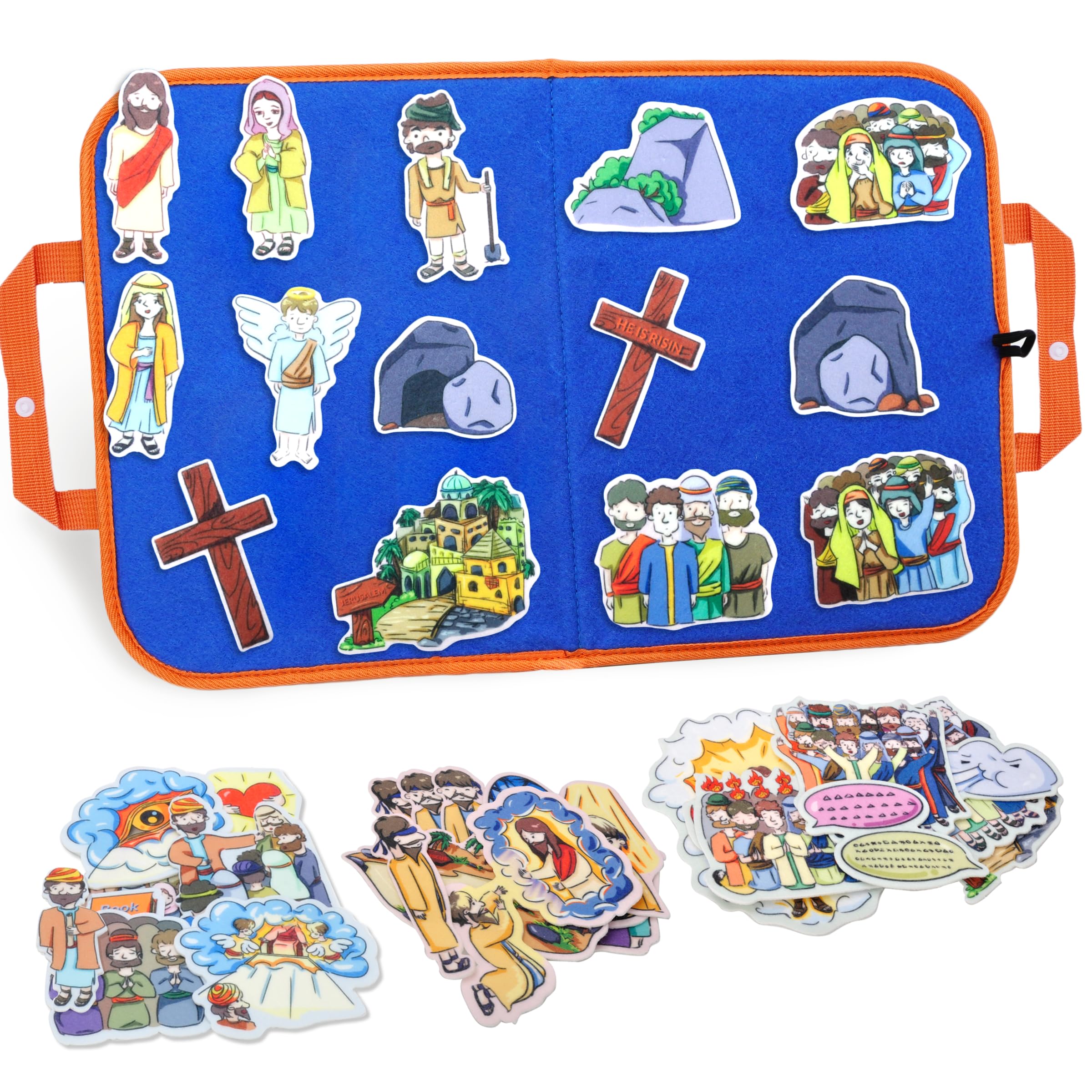 Amazon.co.jp: CHEFAN フェルトボード バイブルストーリーセット