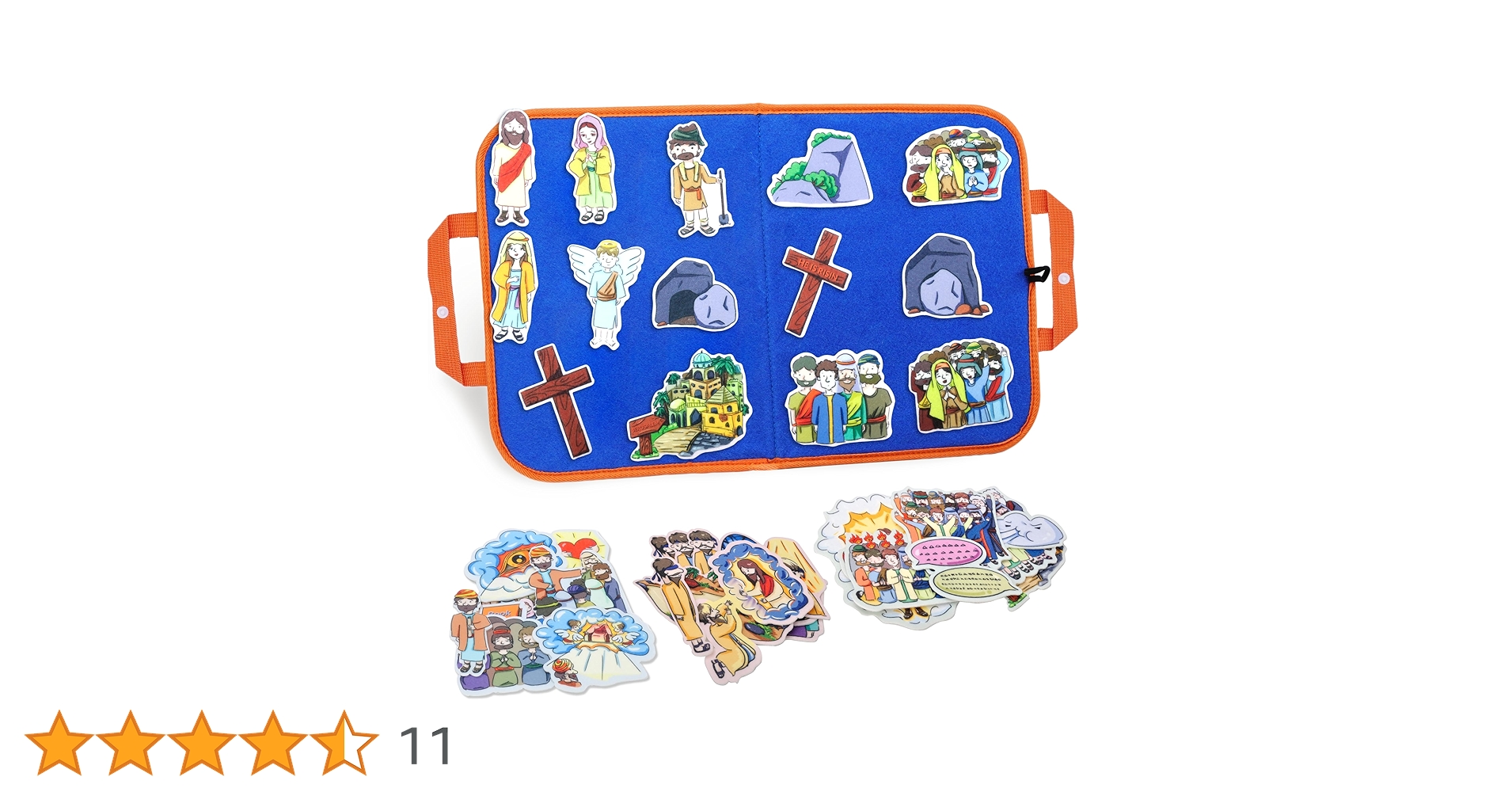 バイブル(聖書)ストーリー刺繍キルト Amazon.co.jp: CHEFAN フェルトボード バイブルストーリーセット