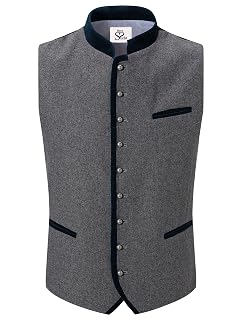HerzSticht Herren Trachtenweste (Modell: Samerberg) - Amazon product rated Grade B