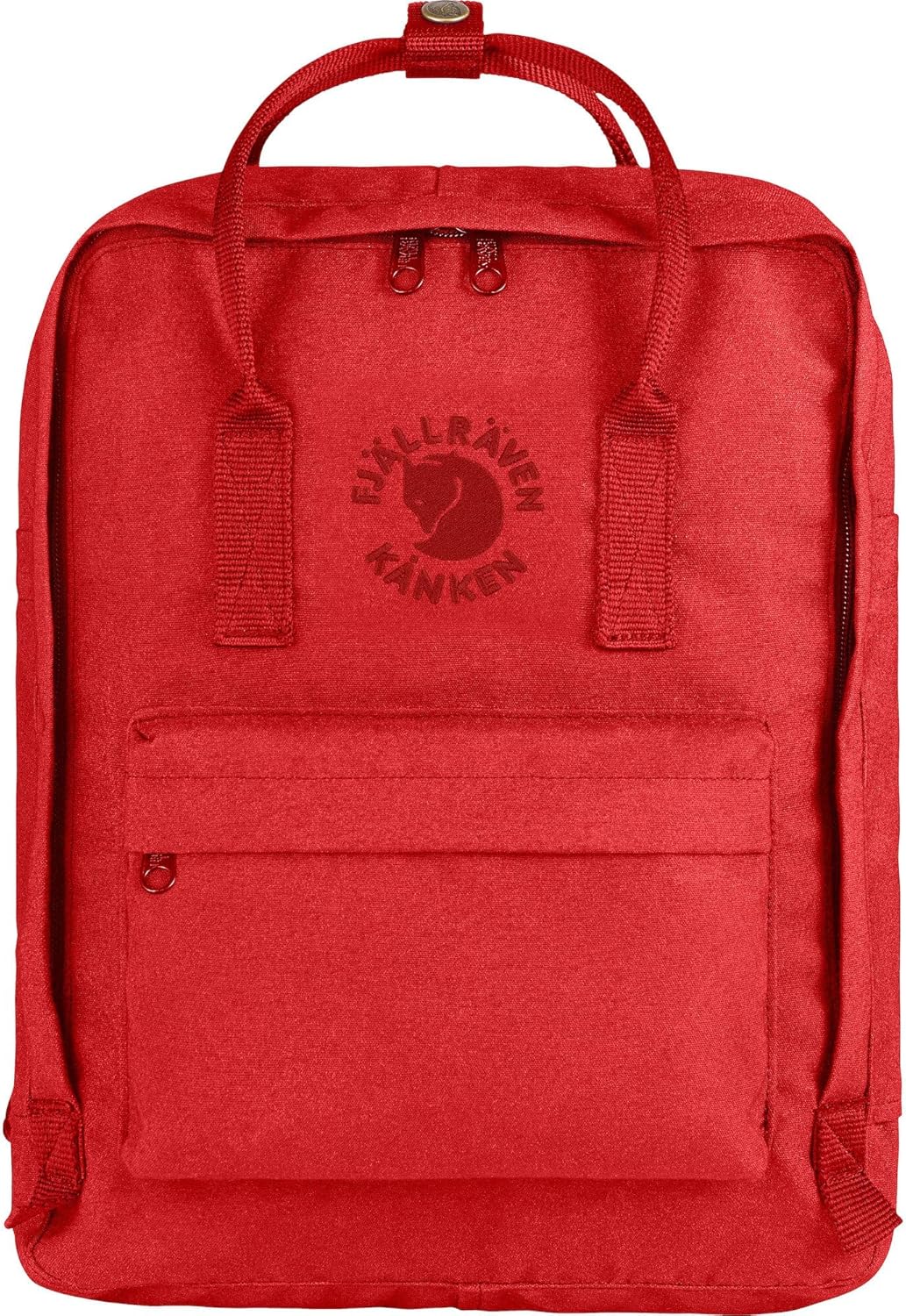 Fjallraven, Re-Kanken Recycled and Recyclable Kanken Backpack for Everyday, Red