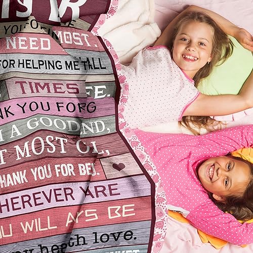 Miniatura 9 de XALAZY Manta de regalos para nuera de 60 x 50 pulgadas, regalos para nuera, mejores ideas de regalo de cumpleaños para nuera, manta para nuera