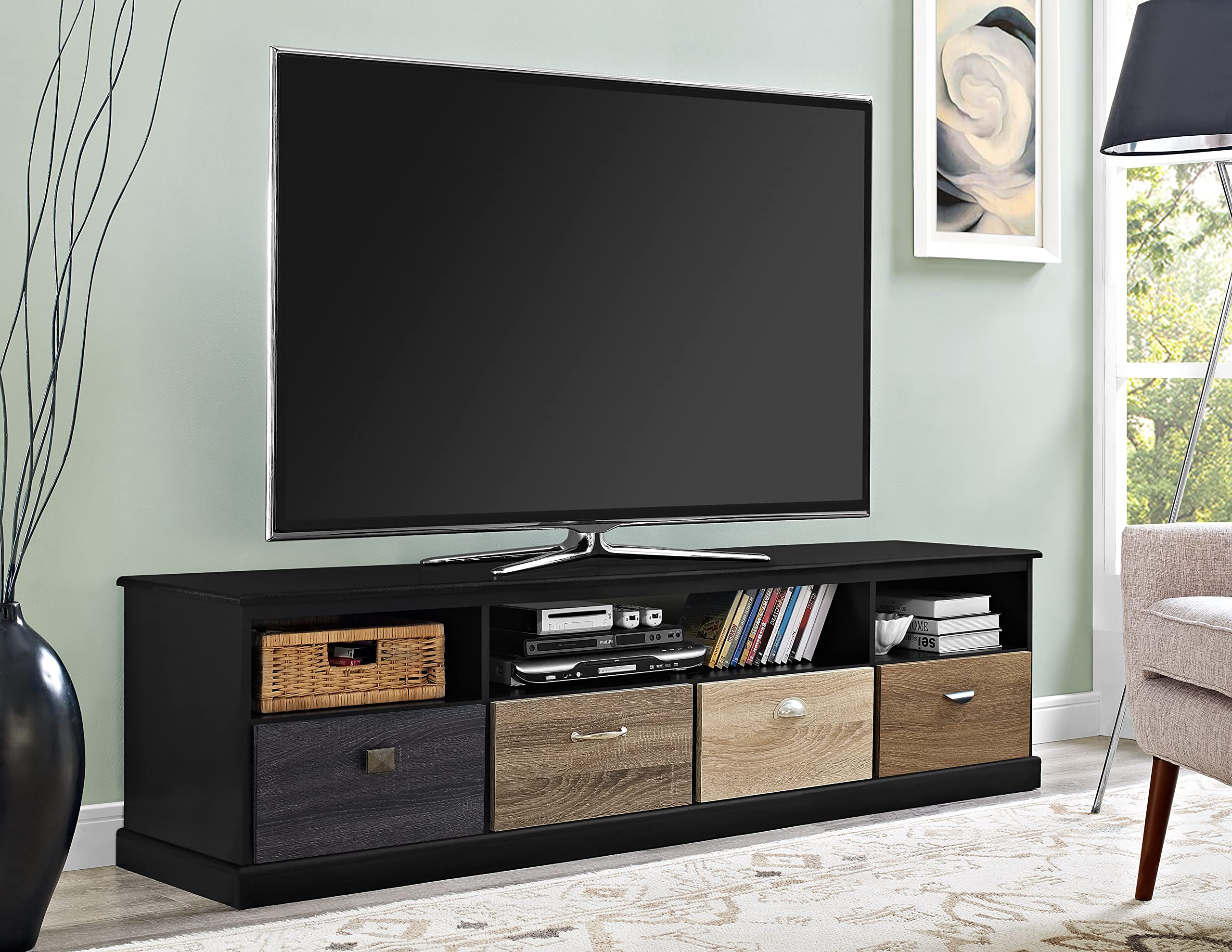 Dorel Mercer TV Console - 65" - Black