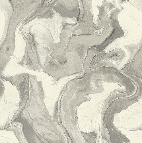 Vista 48 de Surface Style - Papel tapiz para despegar y pegar, papel tapiz abstracto para dormitorio, tocador, cocina, vinilo, cobertura de 30.75 pies cuadrados