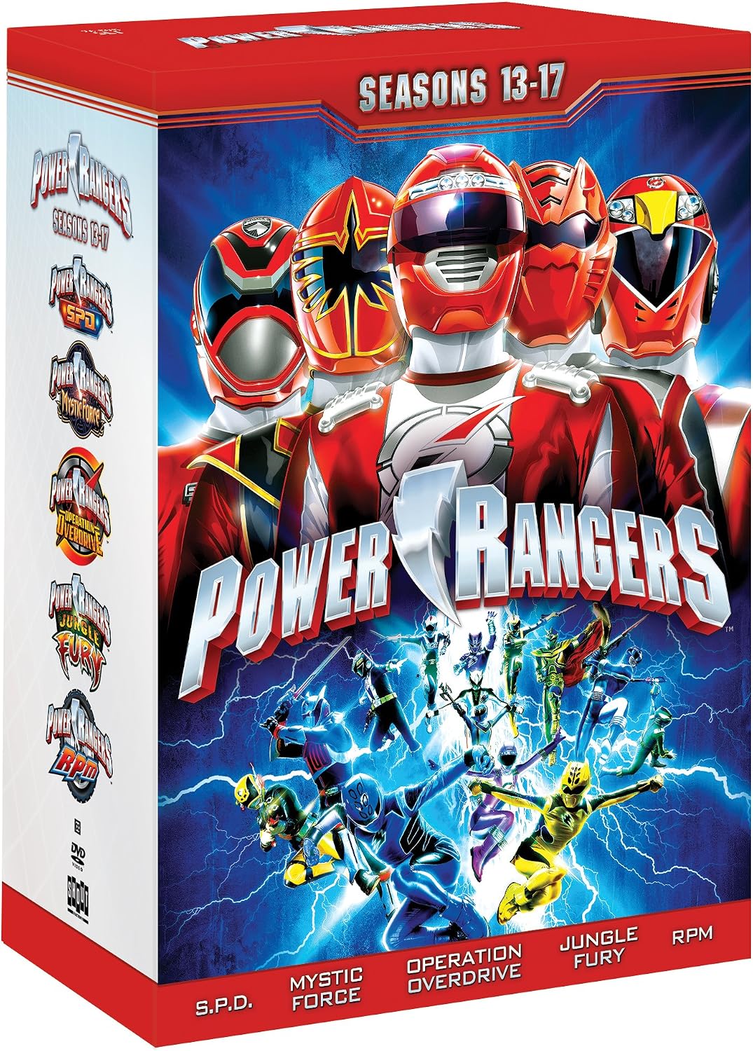 Power Rangers Season 1317 Amazon.co.uk DVD & Bluray