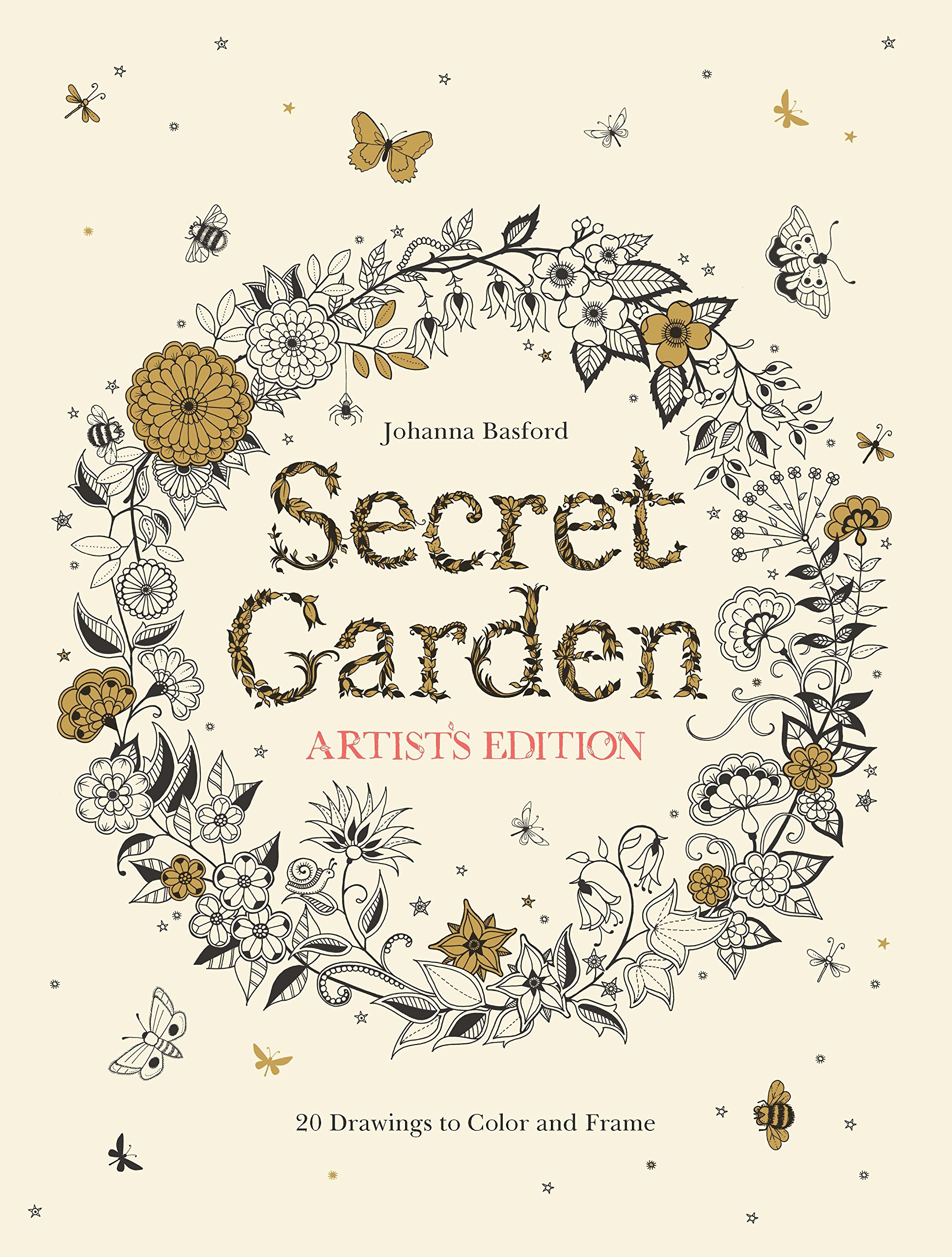 Secret Garden Artist Edition: 20 Drawings