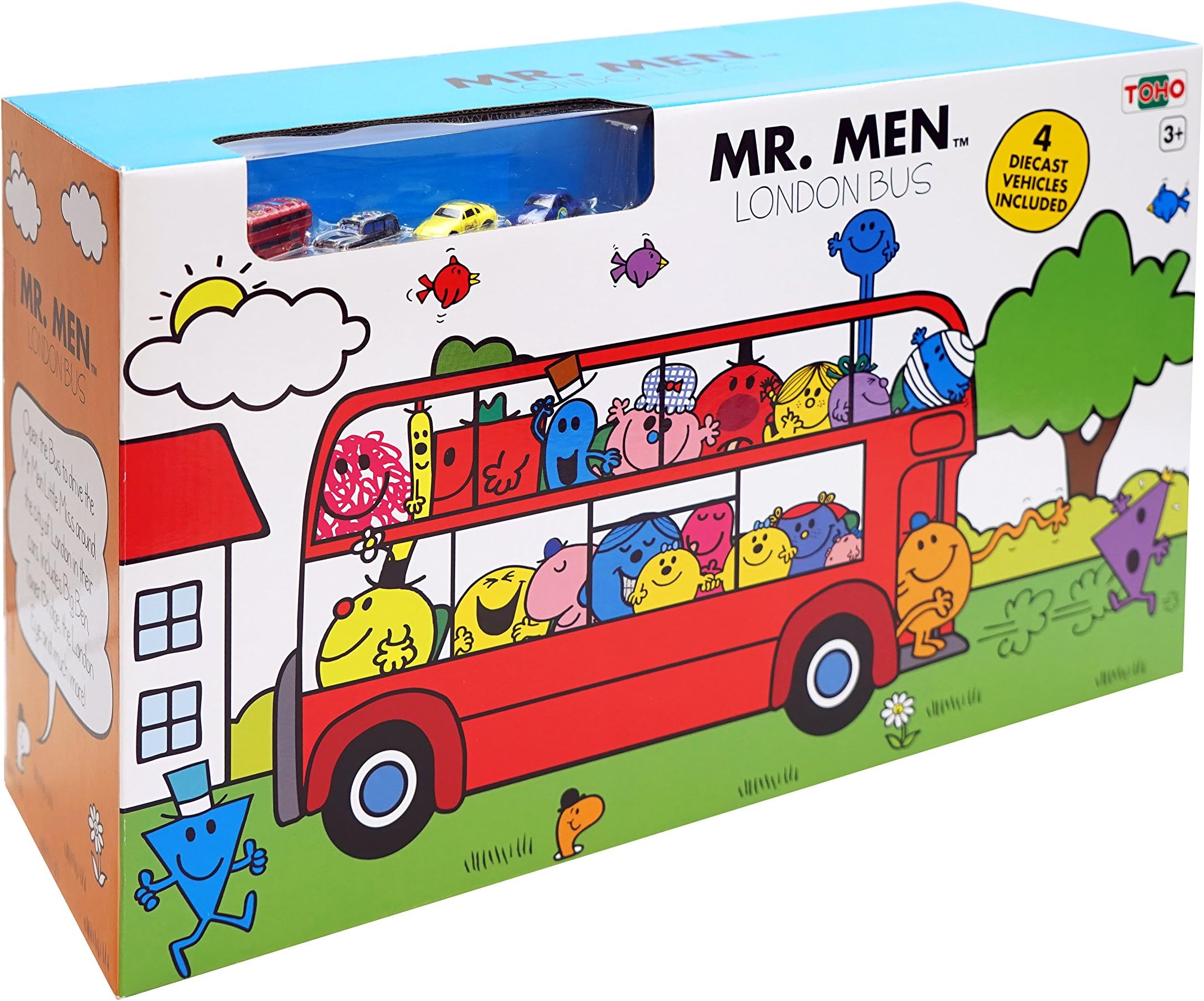 Mr Men 290692 Red London Bus