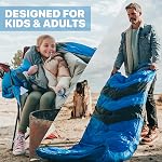 MalloMe Sac de couchage pour adultes Enfants Garçons & Filles pour l'hiver, automne & Printemps - Célibataire & Double - Imperméable Légèreté & Camping Portable Backpacking & Randonnées en plein air avec sac compact