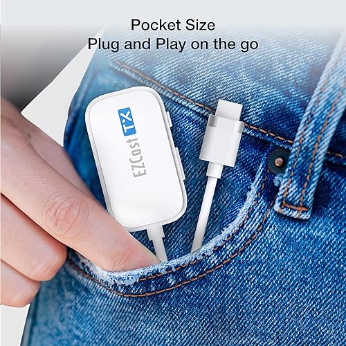 Miniatura 8 de EZCast Transmisor y receptor de pantalla inalámbrica de bolsillo (transmisor HDMI y receptor HDMI)