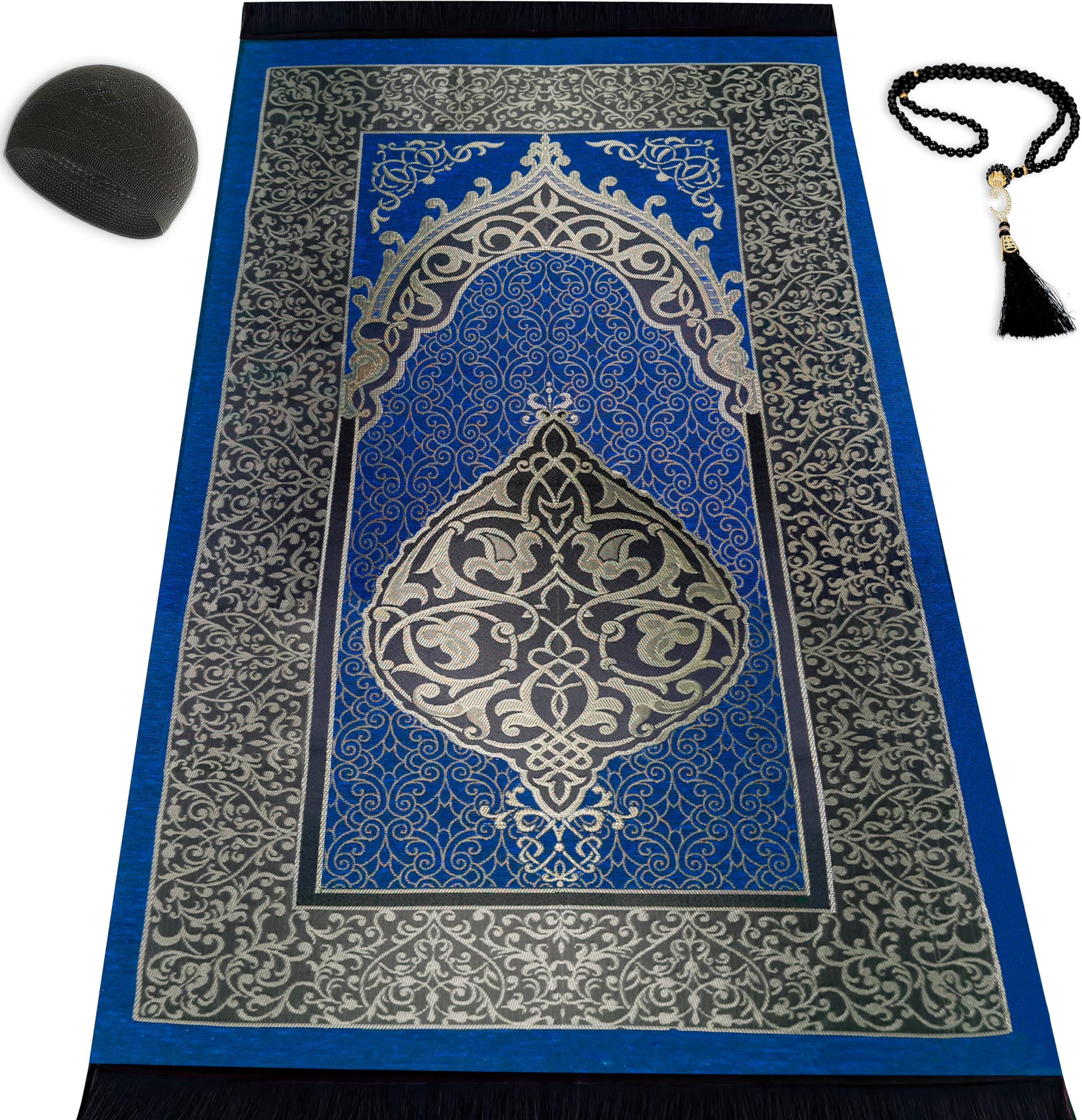 Amazon.com: myprayer Islamic Prayer Rug with Instructions, Lightweight ...