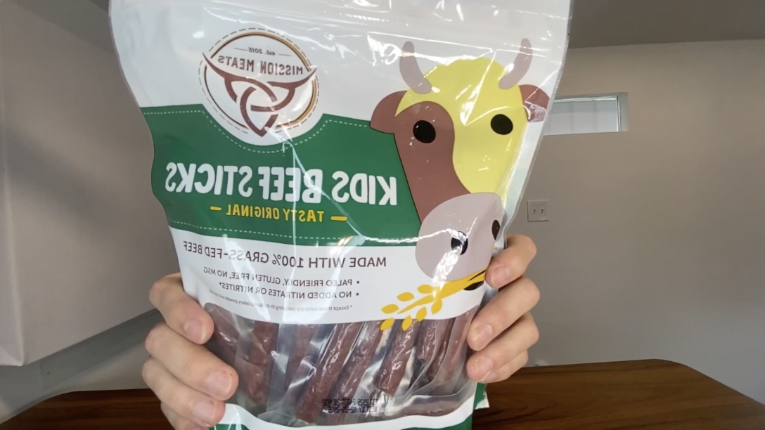 Taste Test Mission Meats Kids Mini Beef Sticks Snacks