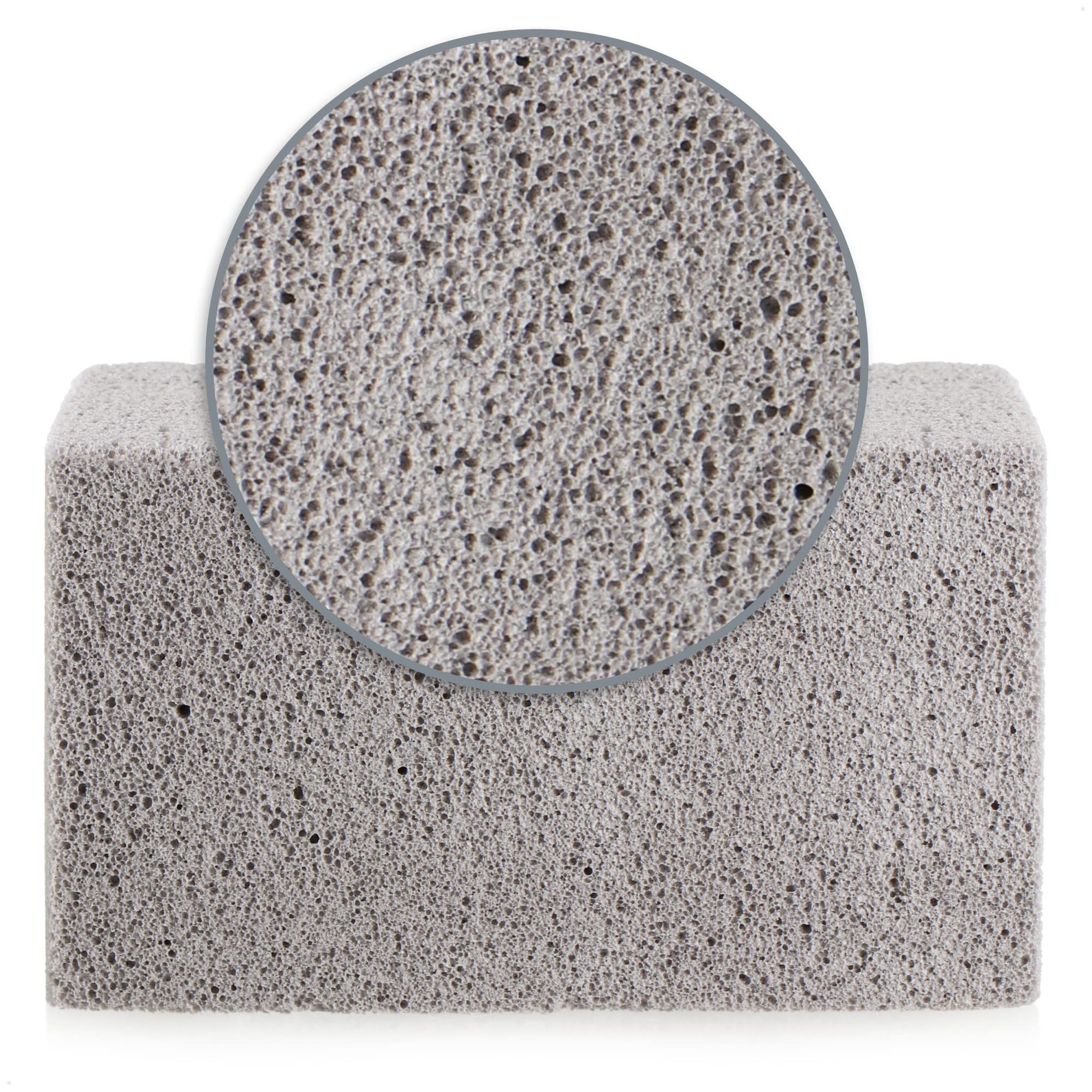 COM-FOUR® 4x kamien do czyszczenia grilla - pumeks do czyszczenia róznych powierzchni - skrobaczka do garnków wielokrotnego uzytku - kamien do czyszczenia (04 sztuki - Kamien do czyszczenia grilla)
