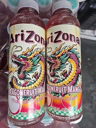 Arizona Dragonfruit Mango, 20 Ounce (Pack of 24)