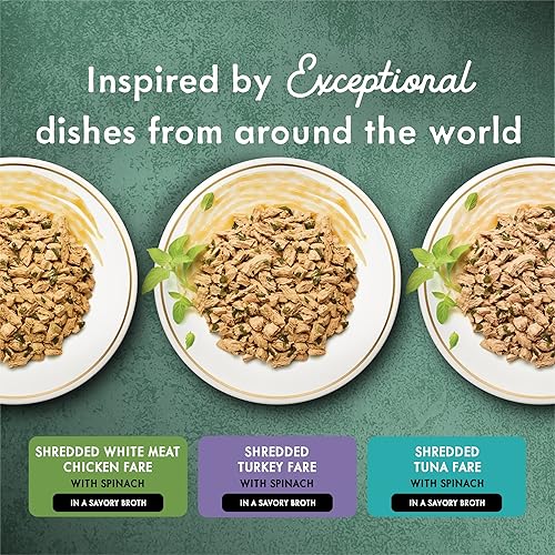 Miniatura 3 de Purina Fancy Feast Medleys - Paquete de alimentos húmedos para gatos, paquete de variedad