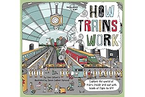 Lonely Planet Kids How Trains Work, Perfect Train Books for Kids 5-7