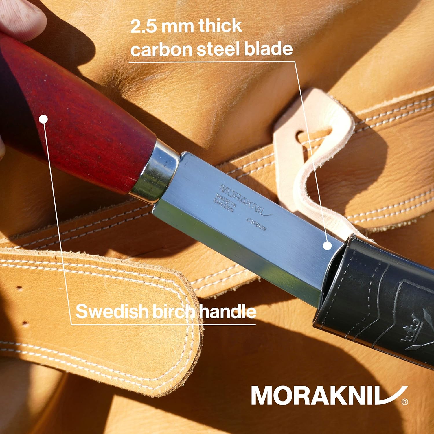 Buy Morakniv Classic No. 3 Carbon Steel Craft Knife for Wood Carving