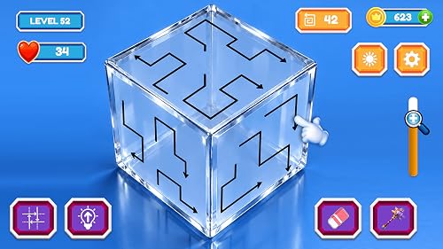 Arrow Cube Escape 3D: Arrows Out Block Puzzle, Rotate Cube Logic Brain Teaser & Unblock Path Challenge – vue 8