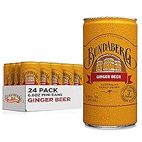Vista 1 de Bundaberg - cerveza de jengibre, latas de 6.8 fl oz, (paquete de 24 unidades)