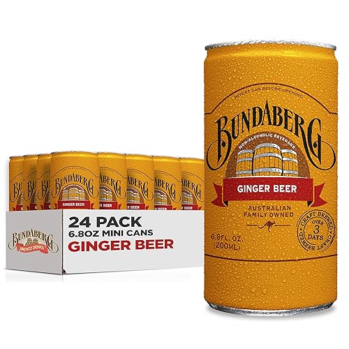 Bundaberg - cerveza de jengibre latas de 68 fl oz paquete de 24 unidades