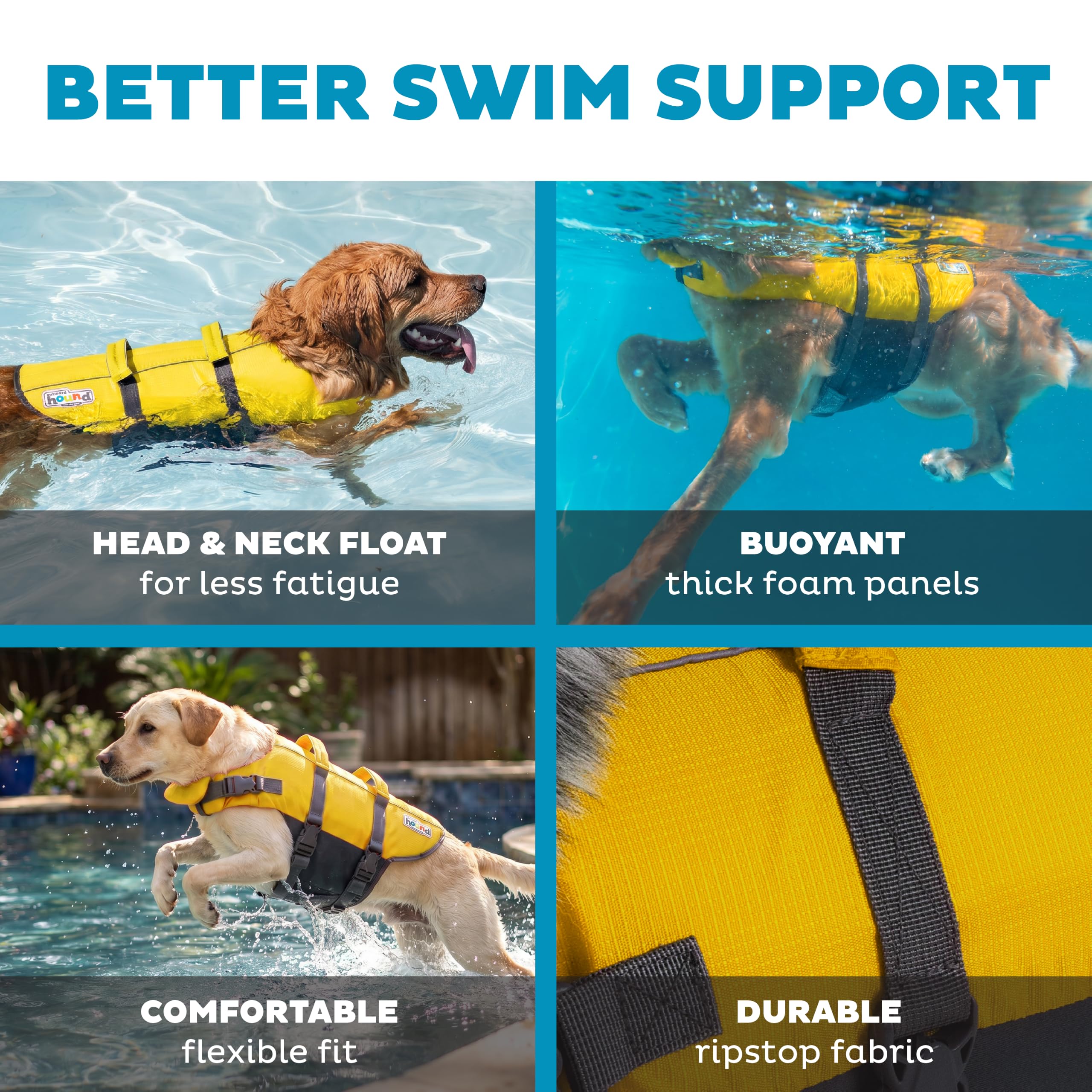 Amazon.com : Outward Hound Granby Splash Dog Life Jacket, Life