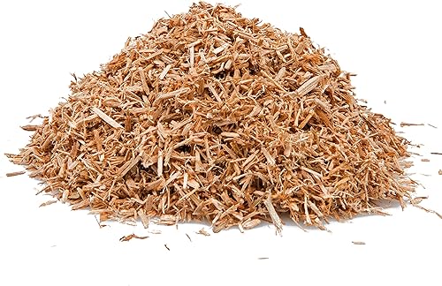 Miniatura 9 de Camerons Chips de madera para barbacoa de nogal extrafino natural, paquete de 2  260 pulgadas cúbicas. Bolsa de aproximadamente 2 libras cada una,
