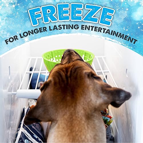 Miniatura 8 de Mighty Paw Cuenco para lamer perros  Rompecabezas interactivo de alimentación lenta para ansiedad, calma y aburrimiento. Se tambalea o se mantiene