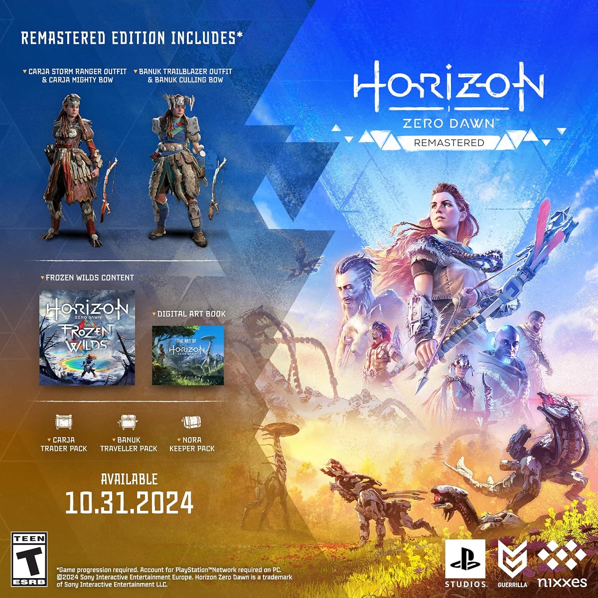 Horizon Zero Dawn Remastered Standard - PC Steam [Código de juego en línea]