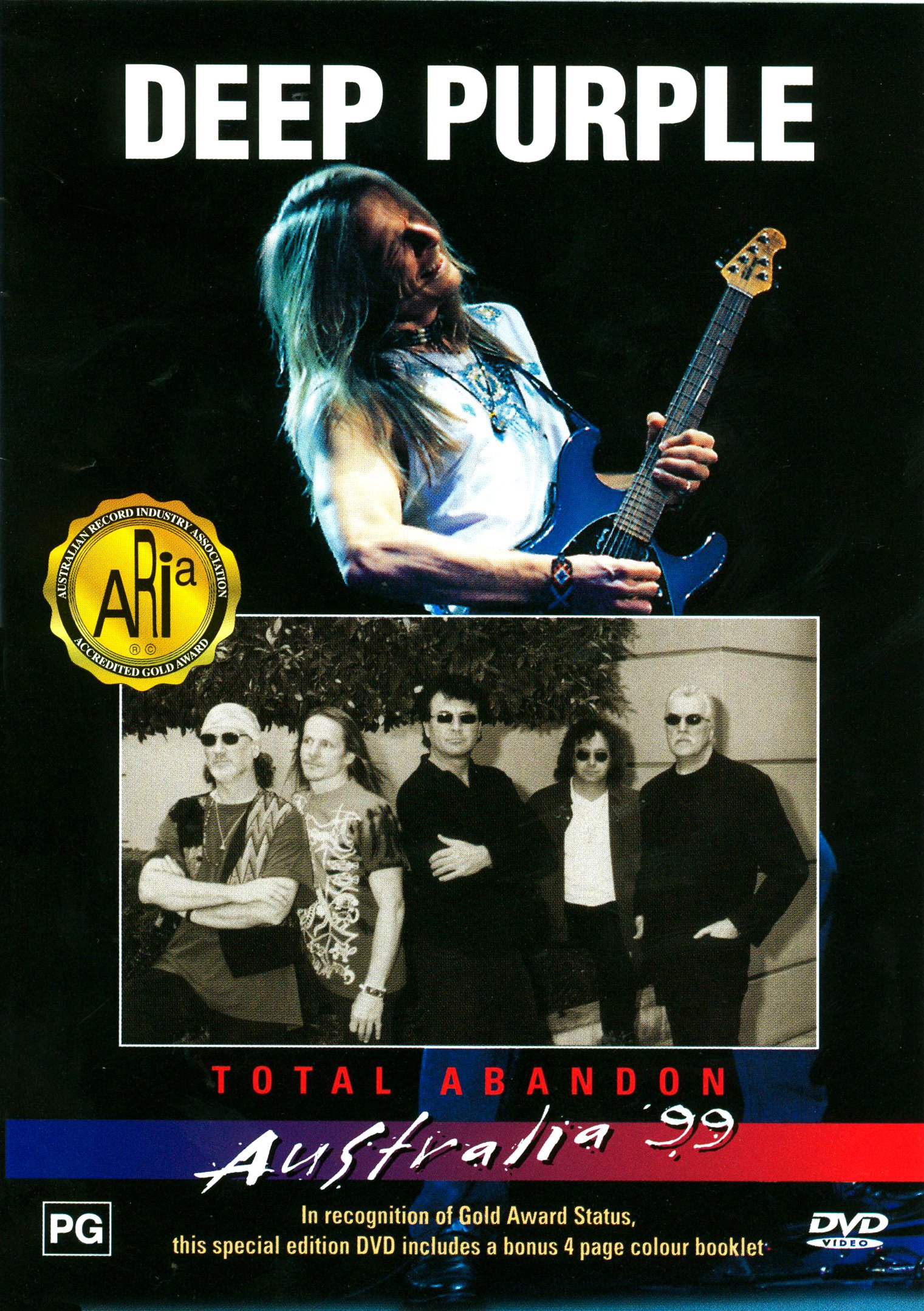 Amazon.com: Deep Purple Live in Australia 1999 - Total Abandon