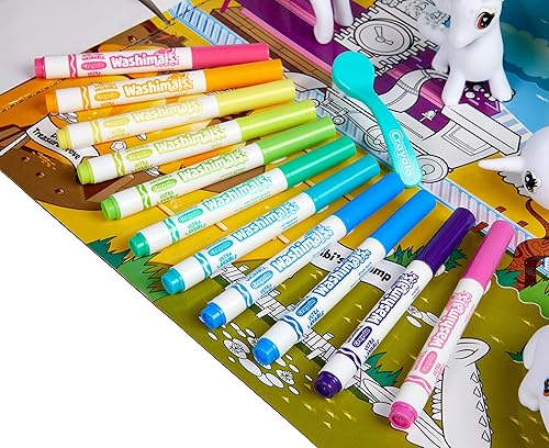 Miniatura 4 de CRAYOLA 74-7430-E-000 Washimals Peculiar Zoo Playset