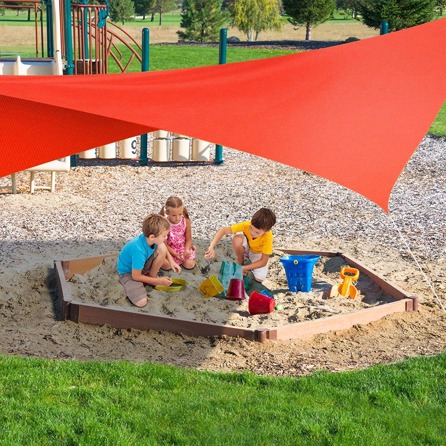 Tenda A Vela Rettangolare Ombreggiante 130x140 Cm HDPE – Telone Frangivista E Frangisole Color Crema Per Giardino, Balcone E Serra
