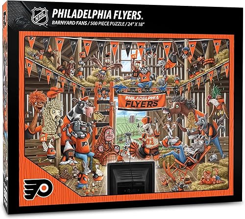 Miniatura 5 de YouTheFan NHL Barnyard Fans - Rompecabezas de 500 piezas