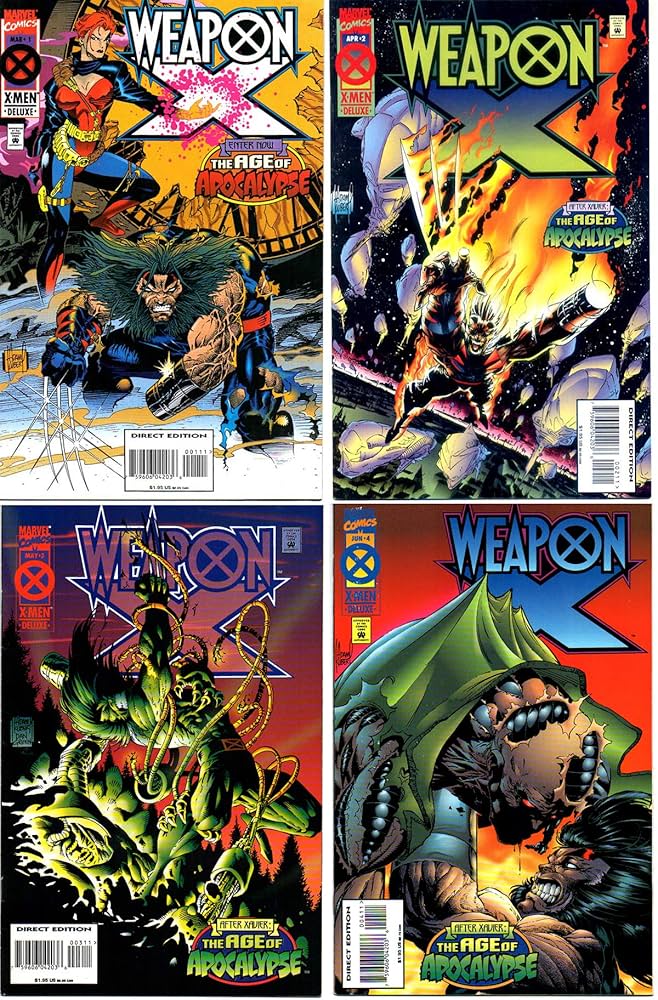 X-MEN: THE AGE OF APOCALYPSE 全巻セット X-MEN: THE AGE OF APOCALYPSE 全巻セット X-MEN: THE AGE OF