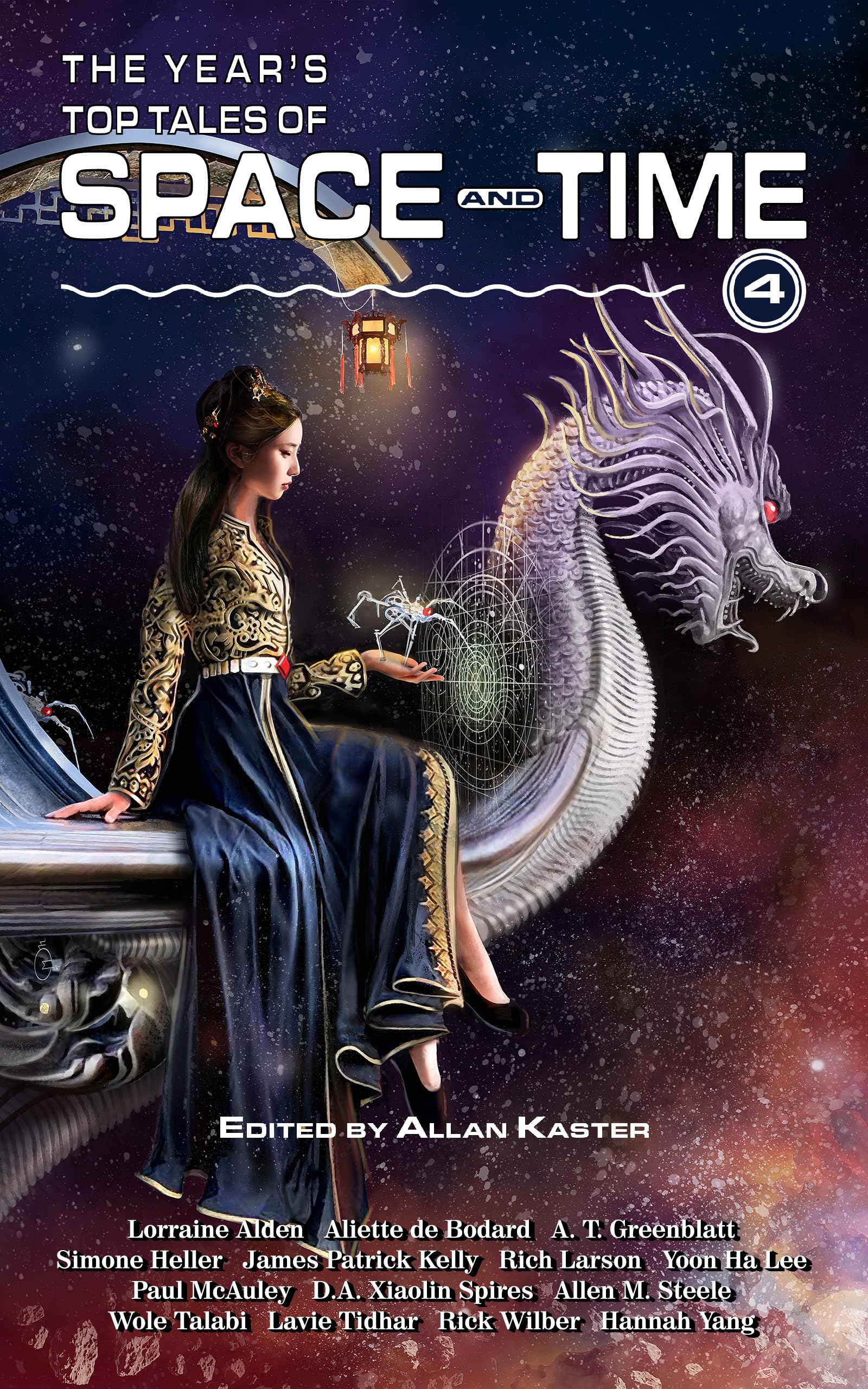 Cover of The Year's Top Tales of Space and Time 4