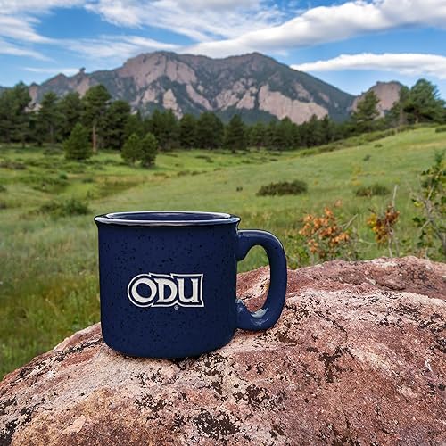 Miniatura 302 de Rico Industries NCAA Utah Utes - Taza de café personalizada de 12 onzas con logotipo grabado con láser profundo, taza de cerámica para acampar con