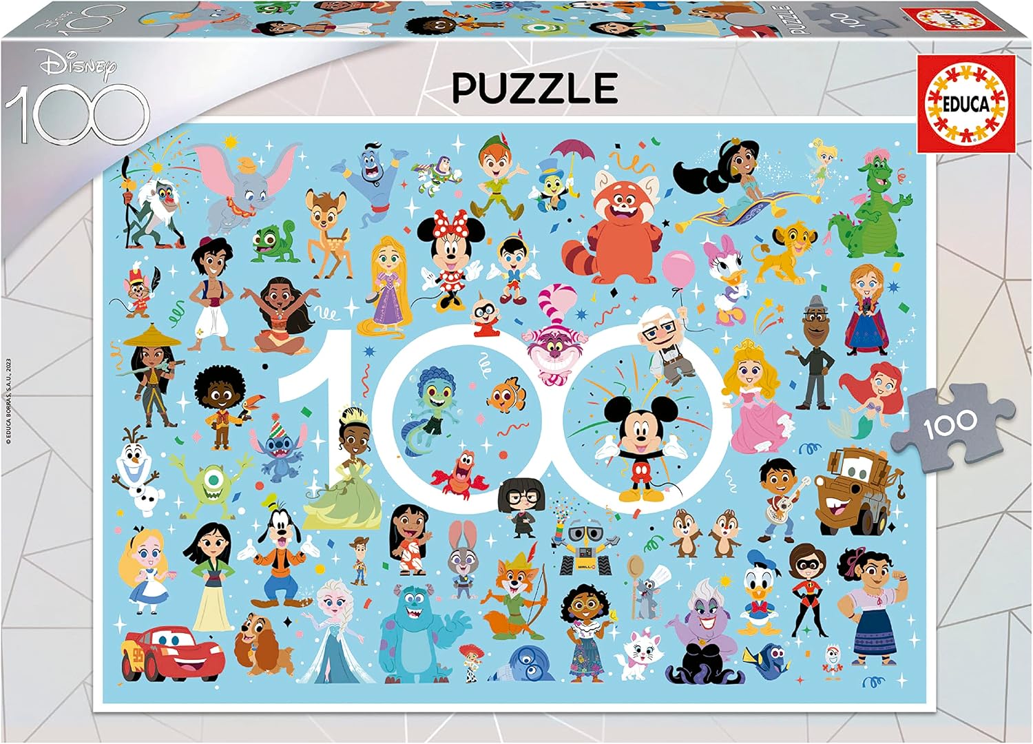 Puzzle Educa 200 Pièces Pet Selfie - Puzzle Enfant Dès 6 Ans Avec Grandes Pièces