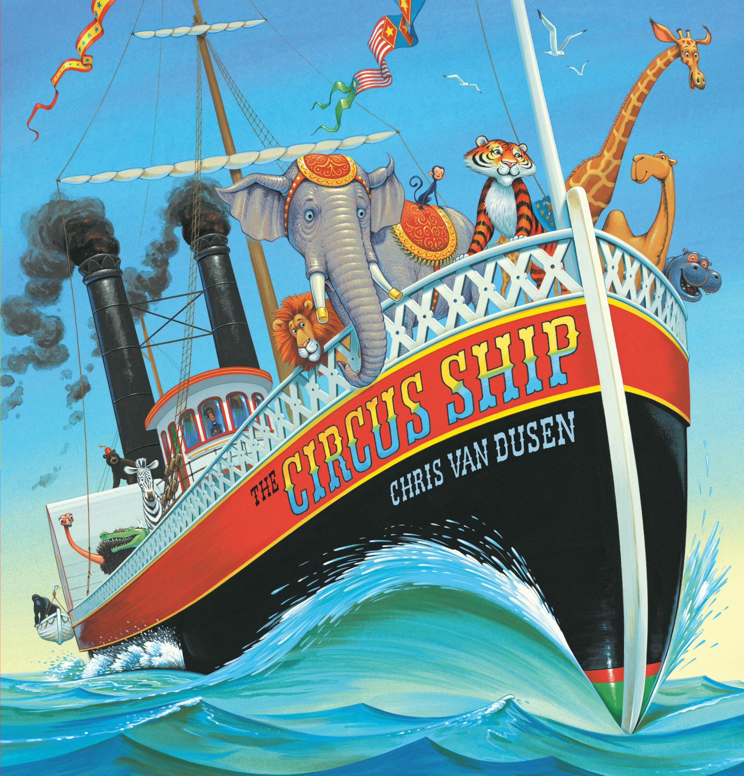 The Circus Ship: (A Rhyming Adventure of Circus Animals Finding a New Home - For Preschoolers, Kindergarteners, and 1st-3rd Graders Ages 4-8)