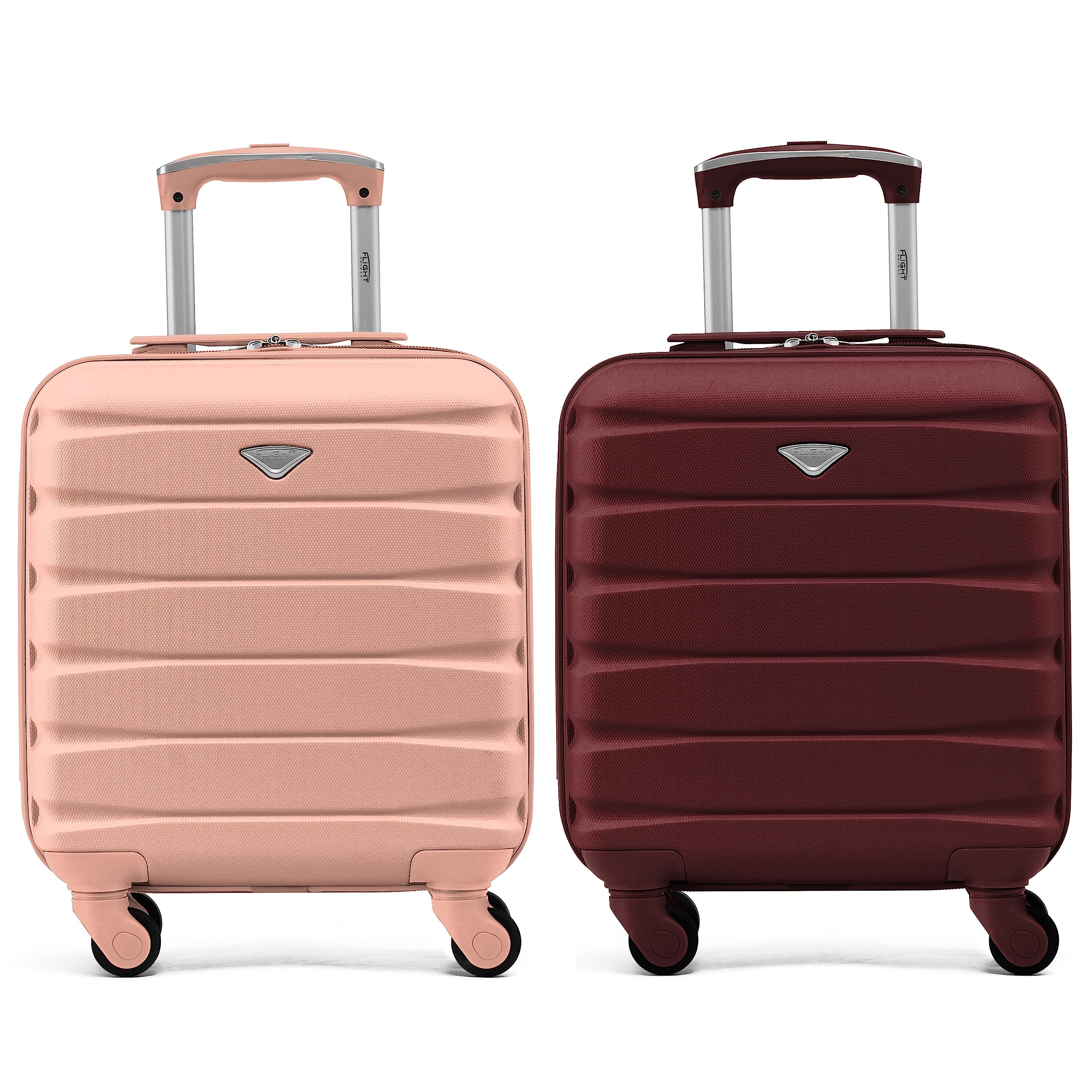 Flight Knight Suitcase Set of 2 Lightweight 4 Wheel ABS Hard Case Cabin Carry On Hand Luggage Approved for Over 100 Airlines Including easyJet, British Airways, Ryanair & Many More 55x35x20cm — view 15