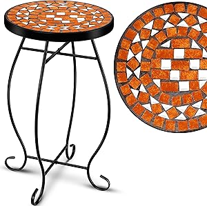 Petite table ronde de jardin