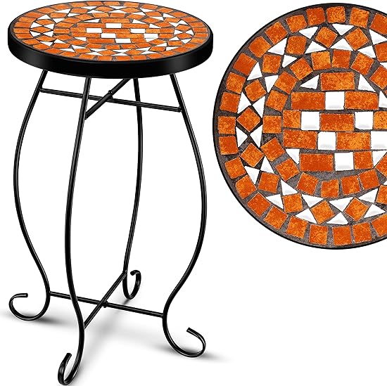 Petite table ronde de jardin