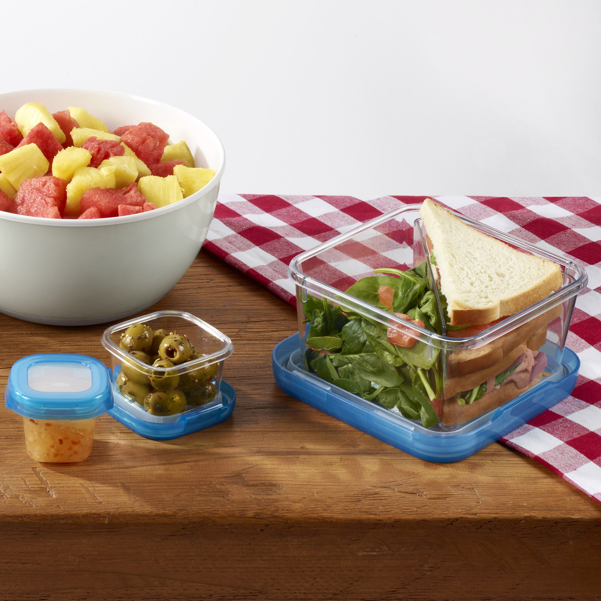 ランチロック Amazon.co.jp: OXO 弁当箱 ロックトップランチセット 1.5L